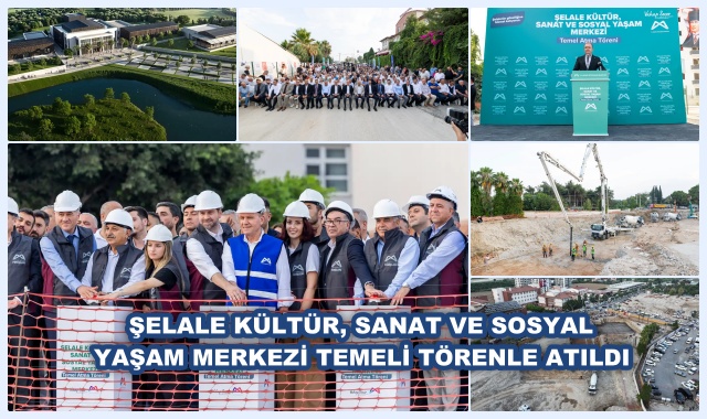 ŞELALE KÜLTÜR, SANAT VE SOSYAL YAŞAM MERKEZİ TEMELİ TÖRENLE ATILDI