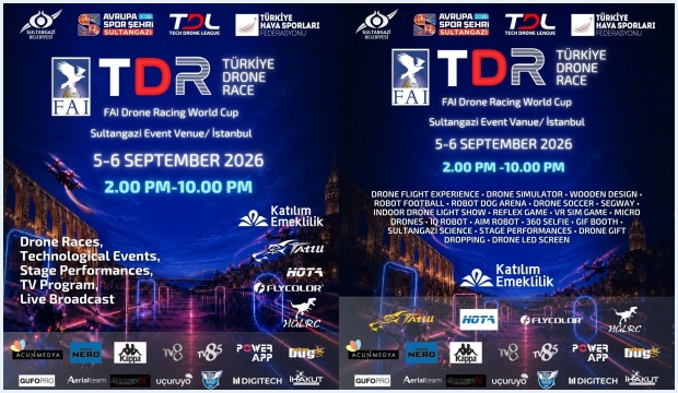  FAI DRONE RACING WORLD CUP YARIŞLARI BAŞLIYOR