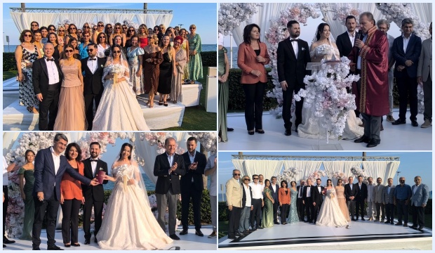 GİŞKAD Başkanı Mürvet Beydağı'nın Mutlu Günü: Oğlu Anıl, Bengü Bircan İle Evlendi
